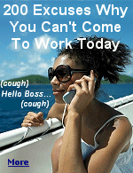 Does it take you long to come up with that excuse? With one-in-four workers considering sick days extra vacation, it's no wonder employees are so crafty at calling in sick.